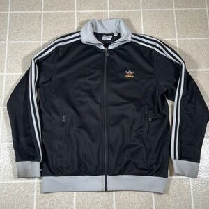 Adidas Track Jacket Sz XL Germany Trefoil Firebird Originals SST Beckenbauer